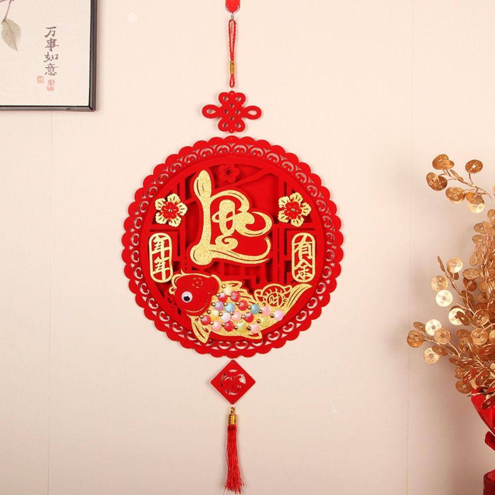 Blessing Vietnamese New Year Pendant Traditional Vietnam Lucky Ornament  Home Decorations