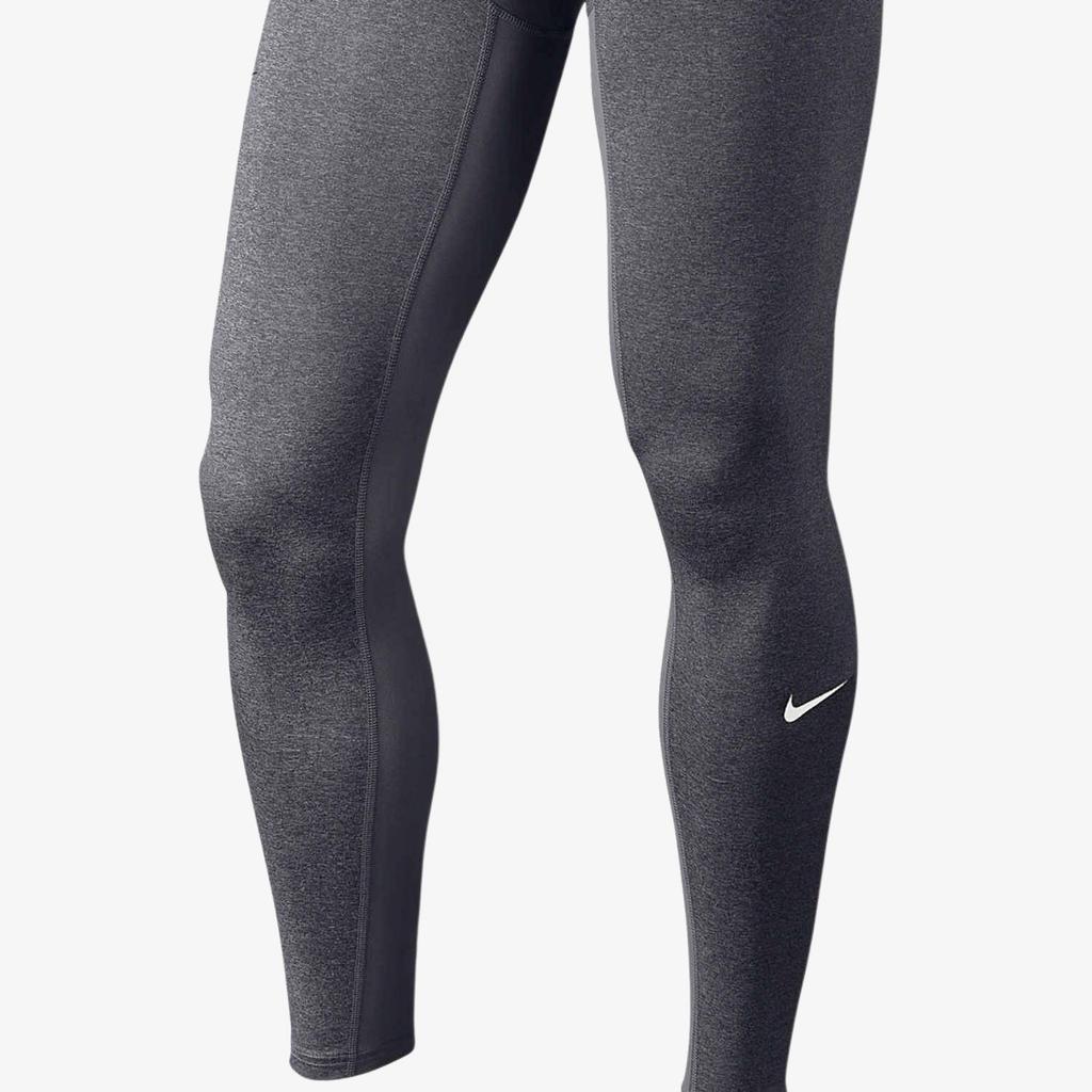 Nike Color Block Logo Print Fitness Long Pants Men bottoms Gray 703098-093