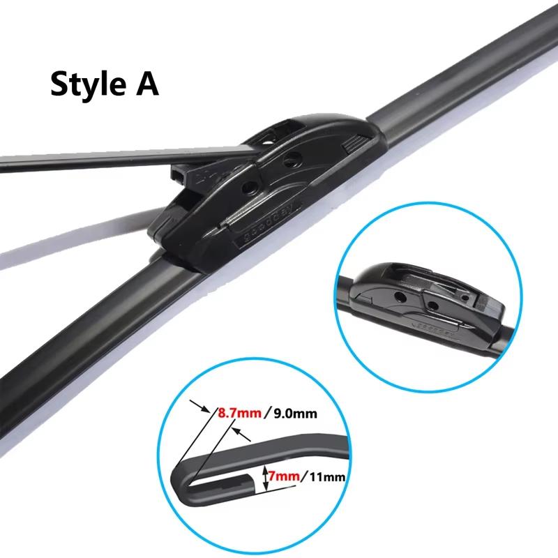Car Wiper Blades For Jeep Wrangler TJ 1997~2006 2005 2004 2003 2002 2001 Window Windshield Front Wiper Cleaning Car Accessories