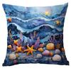 New Fantasy Underwater World Coral Pearl Shell Pillowcase Home Sofa Cushion Cover