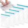 Portable Travel Vacuum Storage Bags Reusable Durable for Suitcase Clothes Tops Pants Space Saver