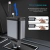 Starry Sky Multi-Function Car Charger: Dual Retractable Cables & Projector Light.