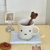 Cute Bunny Ceramic Mug Water Cup Ins Style Coffee Cup High Looking Household Breakfast Cup Cartoon Milk Cup