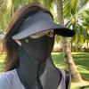 Full Face Sun Mask with Neck Cover for Women, UV Protection Cooling Breathable for Summer Cycling