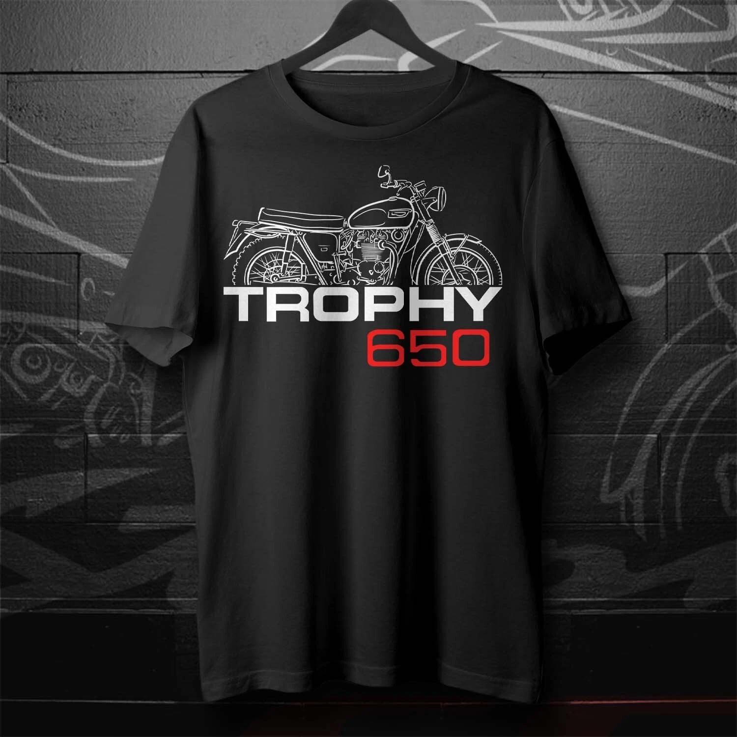 Illustration for a Triumph TR6 Trophy 650 1956-1973 fans - Motorcycle T shirt 4XL