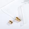 50/100PCS 2ML 3ML 5ML 10ML Gold Mini Empty Spray Bottle Cosmetics Perfume Glass Bottle Sample Thin Glass Vials Wholesale