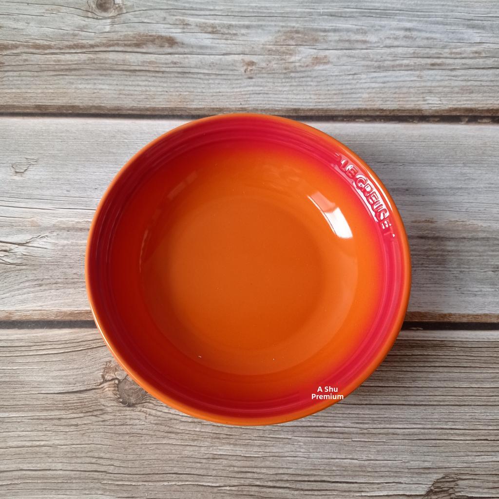 Le Creuset Cool Color Cerc Oaeal Bowl Cereal Bowl Breakfast Bowl Fruit Salad Dert Bowl Home Use Soup Noodle Bowl