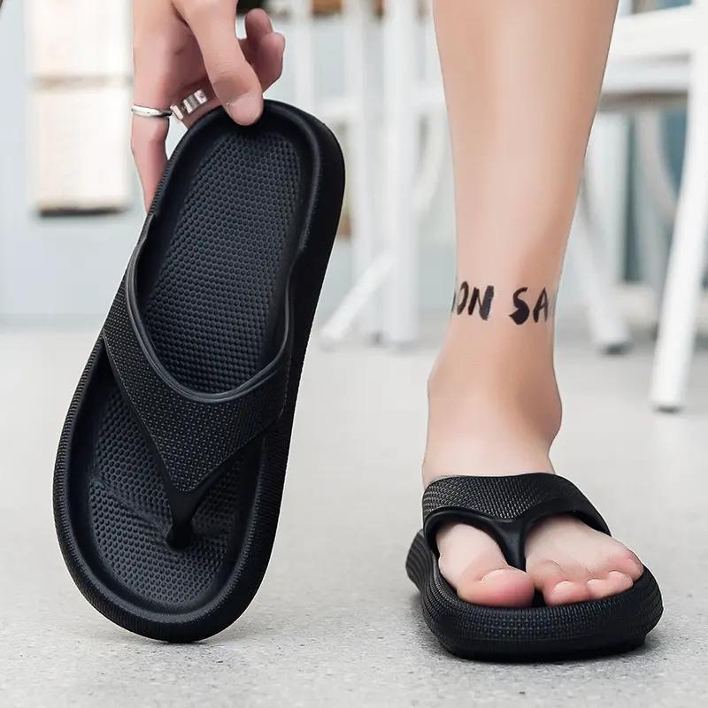 Fashion Arch Support Mens New Flat Flip Flops Summer Outdoor Comfort Soft Sole Beach Sandals Lady Flat Slippers Indoor Casual House Wome