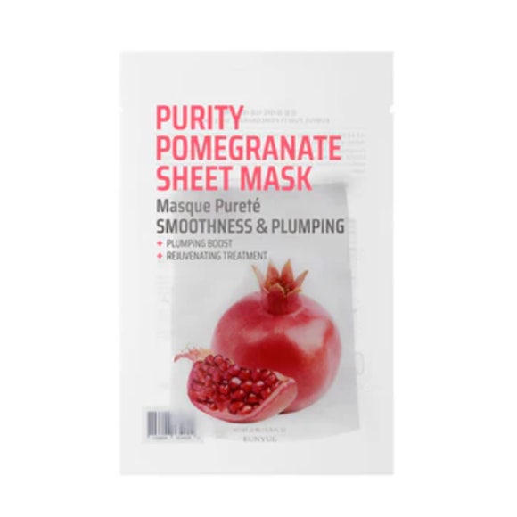 Eunyul Purity Mask Pack 8 видов (12 вариантов) Pomegranate 10PCS