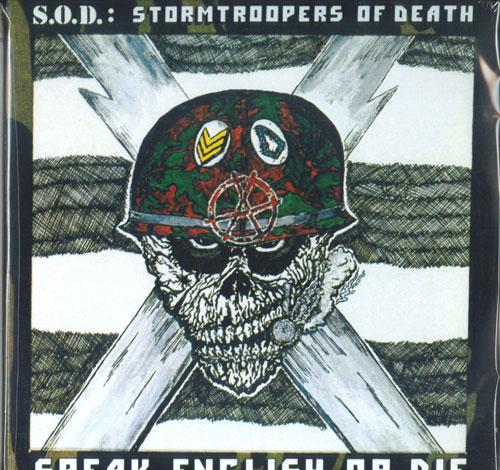 LP Record S.O.D. - Speak English Or Die MEGA3030 MEGAFORCE RECOR 2016 Non Japan Rock
