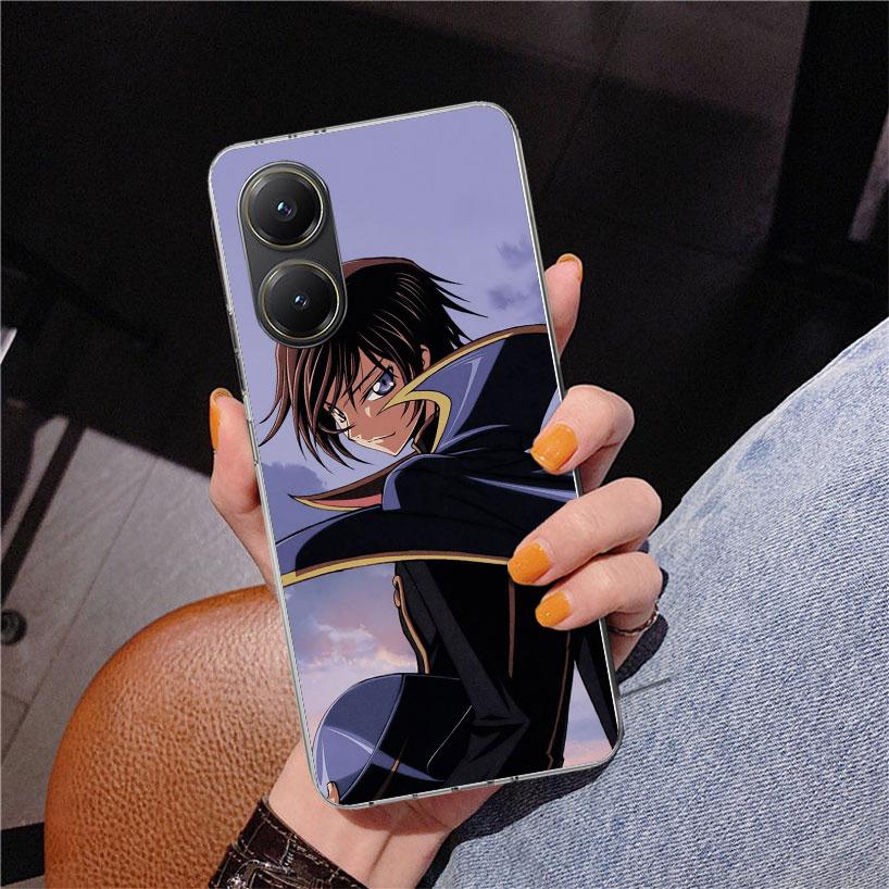 Code Geass Anime Phone Case For Xiaomi Poco X7 X6 X5 Pro F7 Ultra Redmi 15C 15 13C 13 12C 12 10 10A 10C 9 9A 9C 9T Cover Poco X7