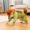 Adjustable Straps Pets Dustproof Pants High-elasticity Waterproof Dog Jumpsuit  All-Season