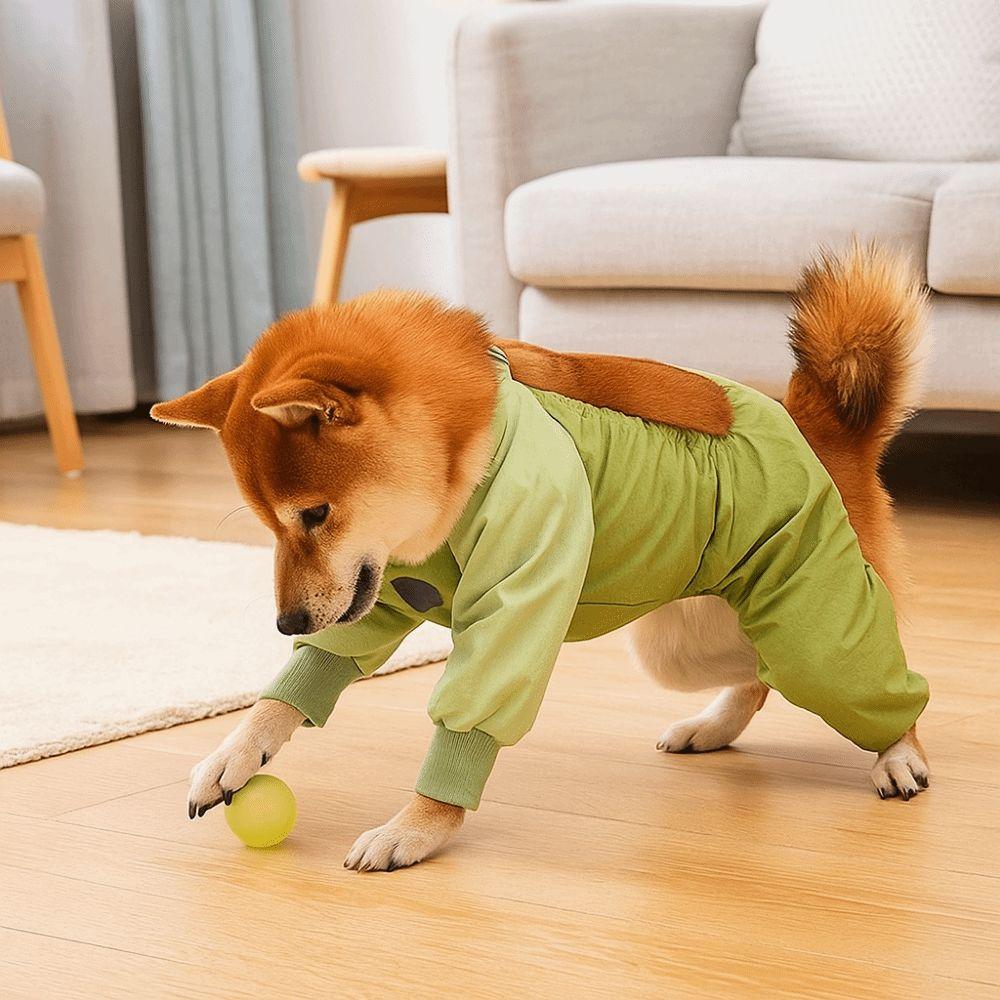 Adjustable Straps Pets Dustproof Pants High-elasticity Waterproof Dog Jumpsuit All-Season