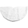 ~White Christmas Tree ~Skirt Long Snow Plush ~Christmas Tree Carpet ~Base Floor Mat Cover ~Christmas Tree Bottom Decoration