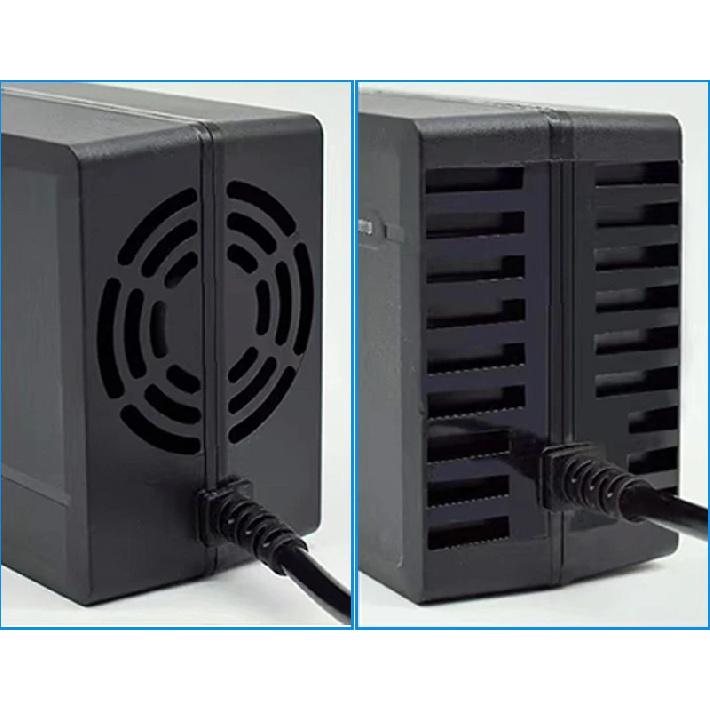12V 24V 5A 10A Intelligentes Lifepo4 Ladegerät 14.6V 29.2V Hochleistungs-Ladegerät AC110-240V Lithium-Eisenphosphat-Akkupack EU-Stecker