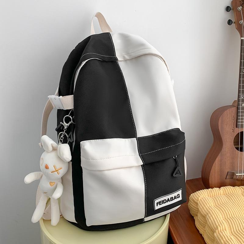 School Bag Girls Children Primary School Students Color Matching Middle School Students High Quality Fashion Junior High School Students School