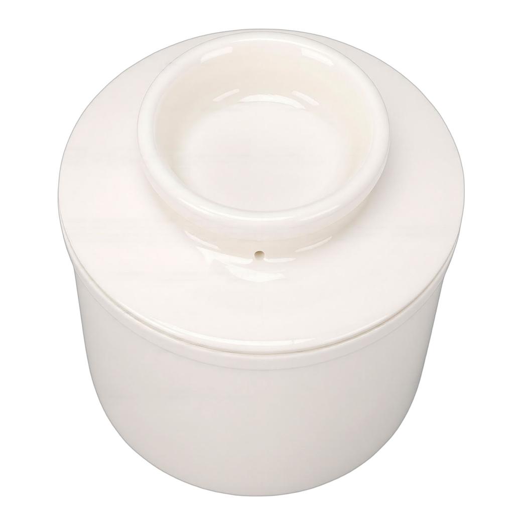Butter Crock Keeper 350ML Ceramic Butter Container Holder with Lid for Home Kitchen