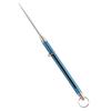 Titanium Alloy Toothpick Portable Tooth Pick Artifact Fruit Pick Retractable Toothpick Keys Pendant Camping Outdoor Tool