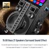 SAST Portable KTV Karaoke Speaker System with Display CN plug (adapter included) (CN version)