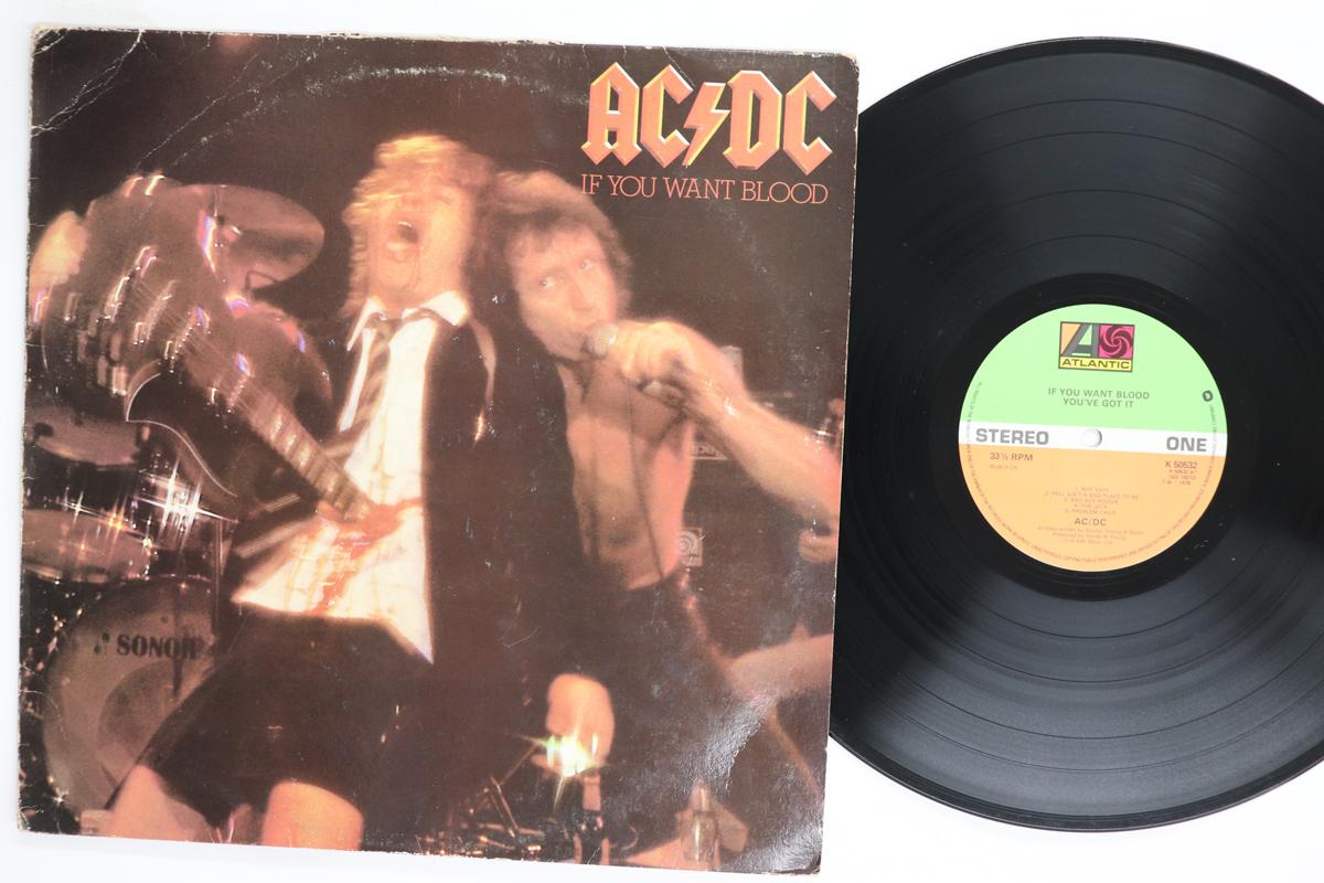 Виниловая пластинка ACDC  If You Want Blood Youve Got It K50532 ATLANTIC 1978 UK Металл Б/у