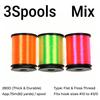 280D High Strength Fly Tying Thread Nylon Flat Floss for Saltwater Streamers Big Wet Nymphs Baitfish Predator Muskie Pike Flies