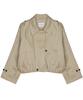 NICK&NICOLE Washed Cotton Trench Jacket_Beige