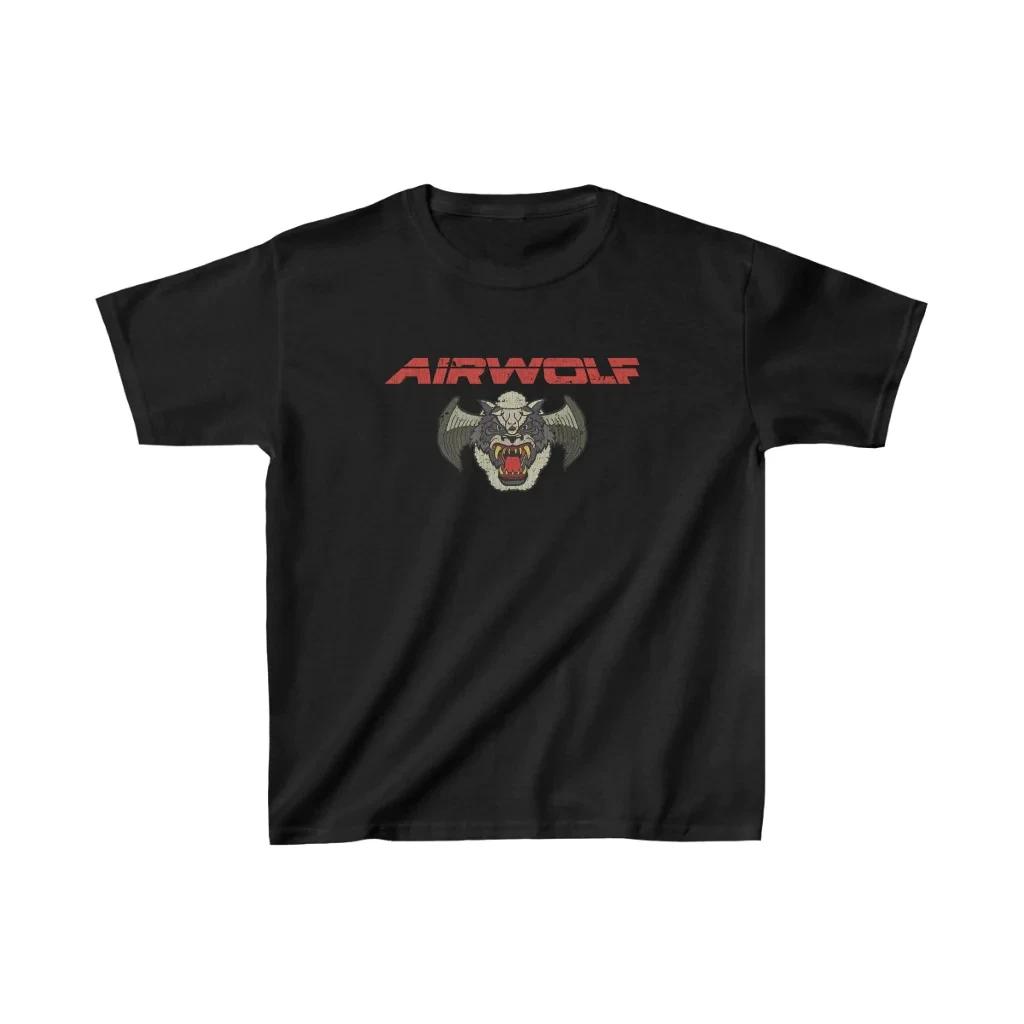 

Airwolf Team Insignia 1984 Vintage Kid s T shirt 3XL