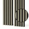 Acoustic Wall Panel Mebano PRO Olive on Black Felt 2x 26,5x240 cm