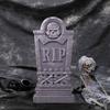 Halloween Foam Tombstone Bat Ghost Skull Party Backdrop Decoration Supplies