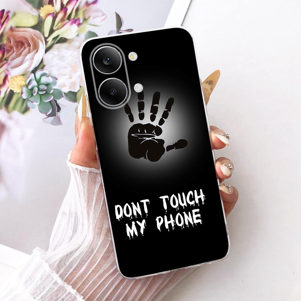 Case For Xiaomi Poco X8 Pro Max Cover Transparent Fashion Butterfly Cute Cat Cool Painted Soft Phone Casing 2602BPC18G