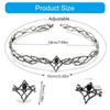 Fashion Elven King Crowns with Stylish Diamonds Adjustables Size Elegant Designs for Parties and Weddings Decoration