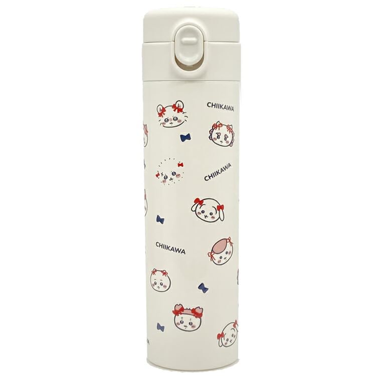 

Chiikawa Stainless Steel Bottle 500ml Ribbon One-Touch