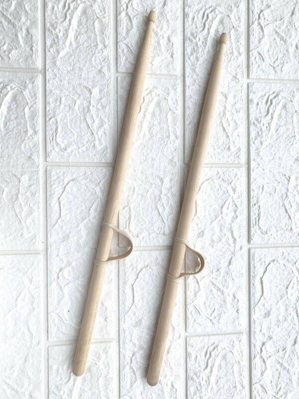 Kleurrijke Antislip Nylon Drumstokken met Houders