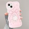 Bow cat is suitable for Apple 11 cute mobile phone case iphone11promax double bracket 11 new women's 11.