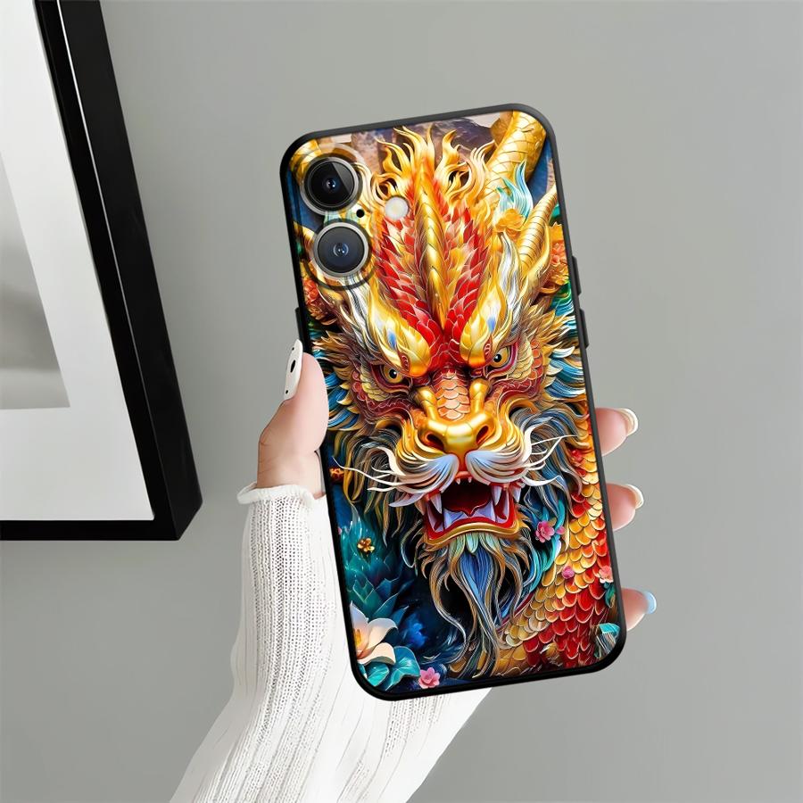 Funda Phone Cover Case for Apple iPhone 17 Pro Max 12 11 16 13 15 Pro 7 8 XR XS MAX Air 14 Cool Dragon