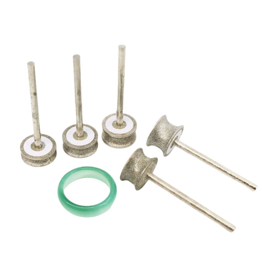 Concave Shape Rotary Grinding Tool Shank Diameter 3mm Polishing Wheel  Jade Polishing