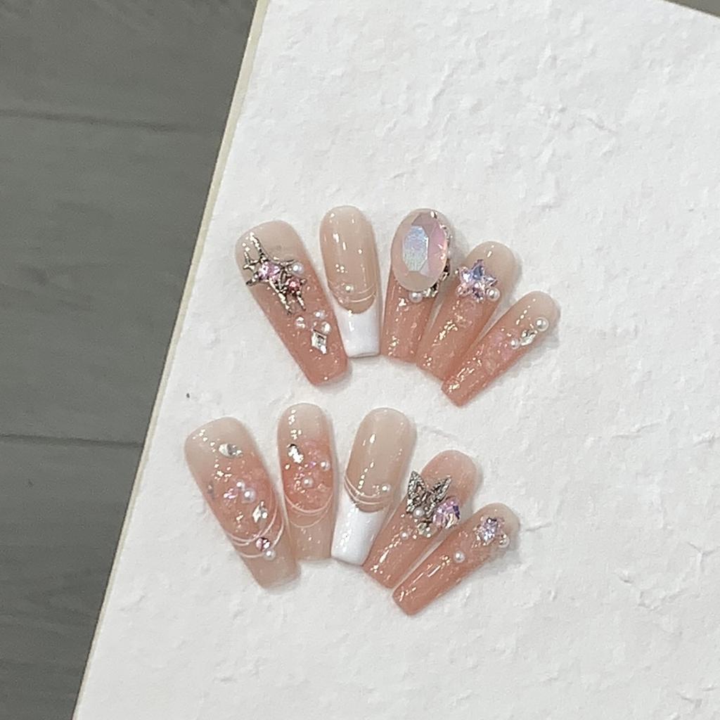 Light Luxury Series Pure Hand-wearing Manicure Light Luxury Temperament Gentle Series Collection