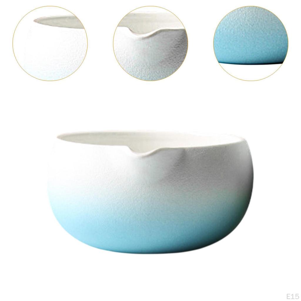 Bol Matcha Accesorii Ceramice cu Cioc de Turnare Amestecare Ceai pentru Acasă Birou