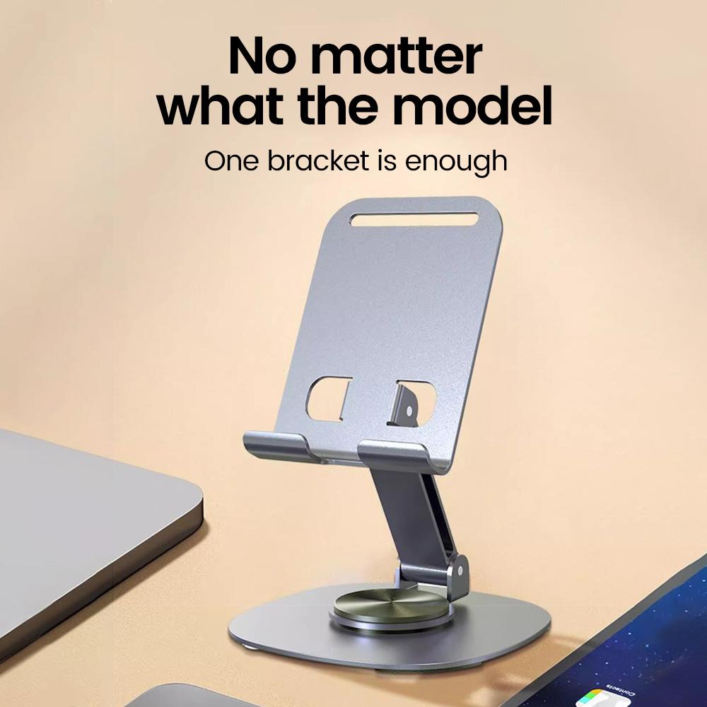 360° Rotation Portable Tablet Holder For iPad iPhone 15 Xiaomi Folding Lazy Desktop Live Mobile Phone Stand Mount Bracket