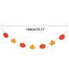 652F Bead Thanksgiving Halloween Pumpkin Charm Garlands Banners Home Decorations