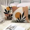 Pillowcase Home Decor Sofa Nordic Decorative  Abstract Geometric Plant Cushion