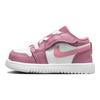 Jordan 1 Niski ALT Pustynny Jagodowy Biały Koralowy Kredowy (TD) Buty sportowe dla niemowląt CI3436-616