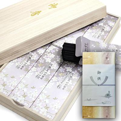 Nippon Kodo Incense Sticks Packaging and Gift Uno Incense Light Ink Cherry 6 Gift Brand Nippon Kodo 6012 (Gift) [Includes Certificate] Chiyo's