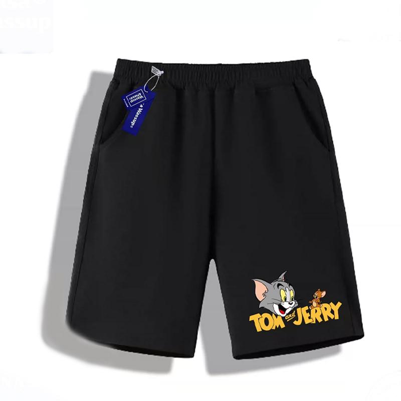Summer 2026 Boys Girls T-Shirt Tom Jerry Short Sleeve for Boys Girls Children Tops Back To School