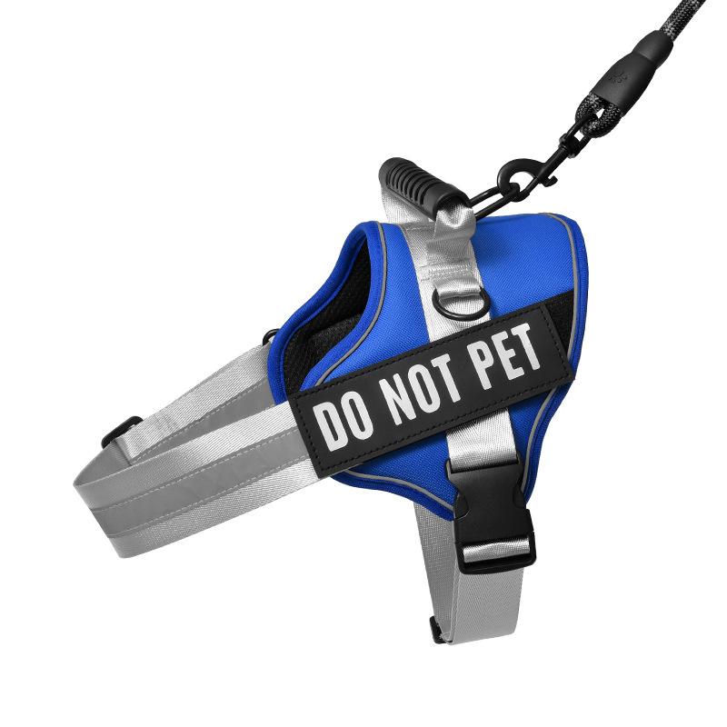 Dog Leash Chest Strap Vest Type Large  Medium and Small Dog Reflective Comfortable and Breathable Dog Leash Pet Supplies