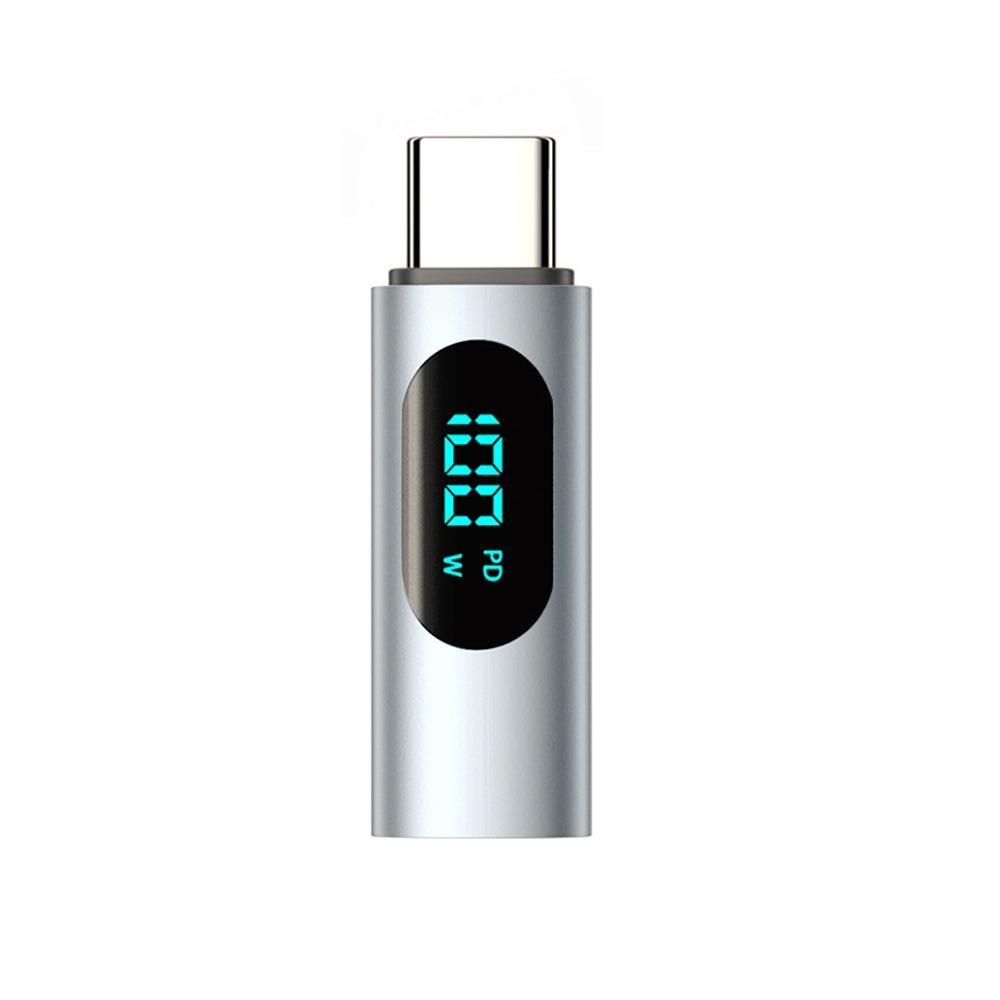 480Mbps Type-C Power Meter Digital Display OTG Converter Professional Cable Extender Laptop