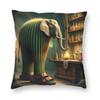 Tung Tung Tung Sahur Meme Italiano Brainrot Federa Stampa Poliestere Copricuscino Decorativo Copricuscino da Lancio