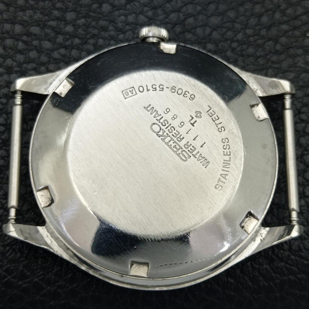 JAPAN VINTAGE SEIKO 5 AUTOMATIC 6309A MENS GREEN COLOR DIAL WATCH A701608-5 R206c-a701608