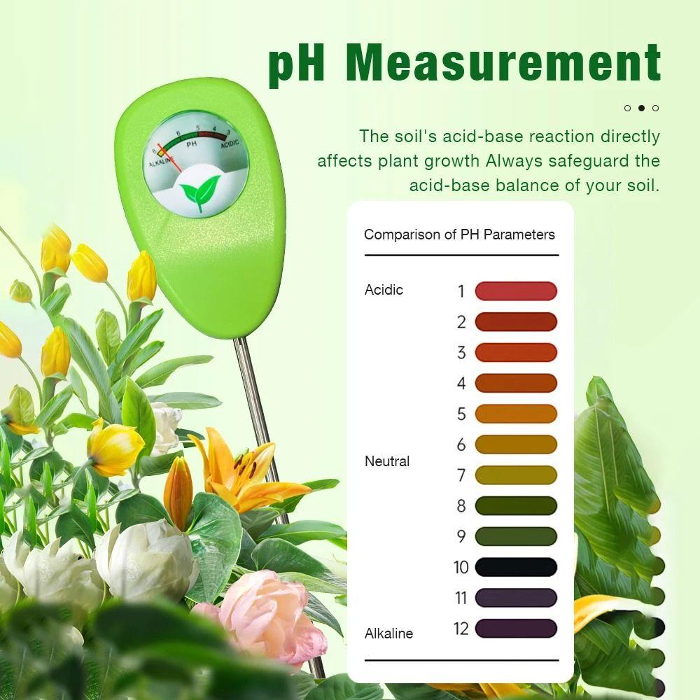 Temperature Tester Soil Moisture Meter Dry Wet Monitoring Hygrometer Dial  Soil Testing