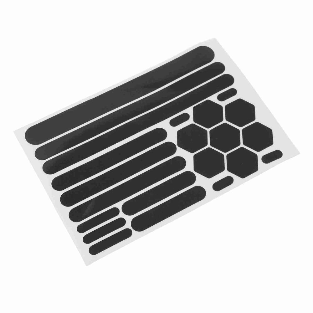 10Sheet High Visibility Bike Reflective Decals Reflective Helmet Stickers  Motorcycle Helmet